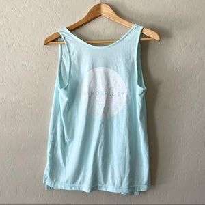 ADIDAS ‘Wanderlust’ turquoise tank